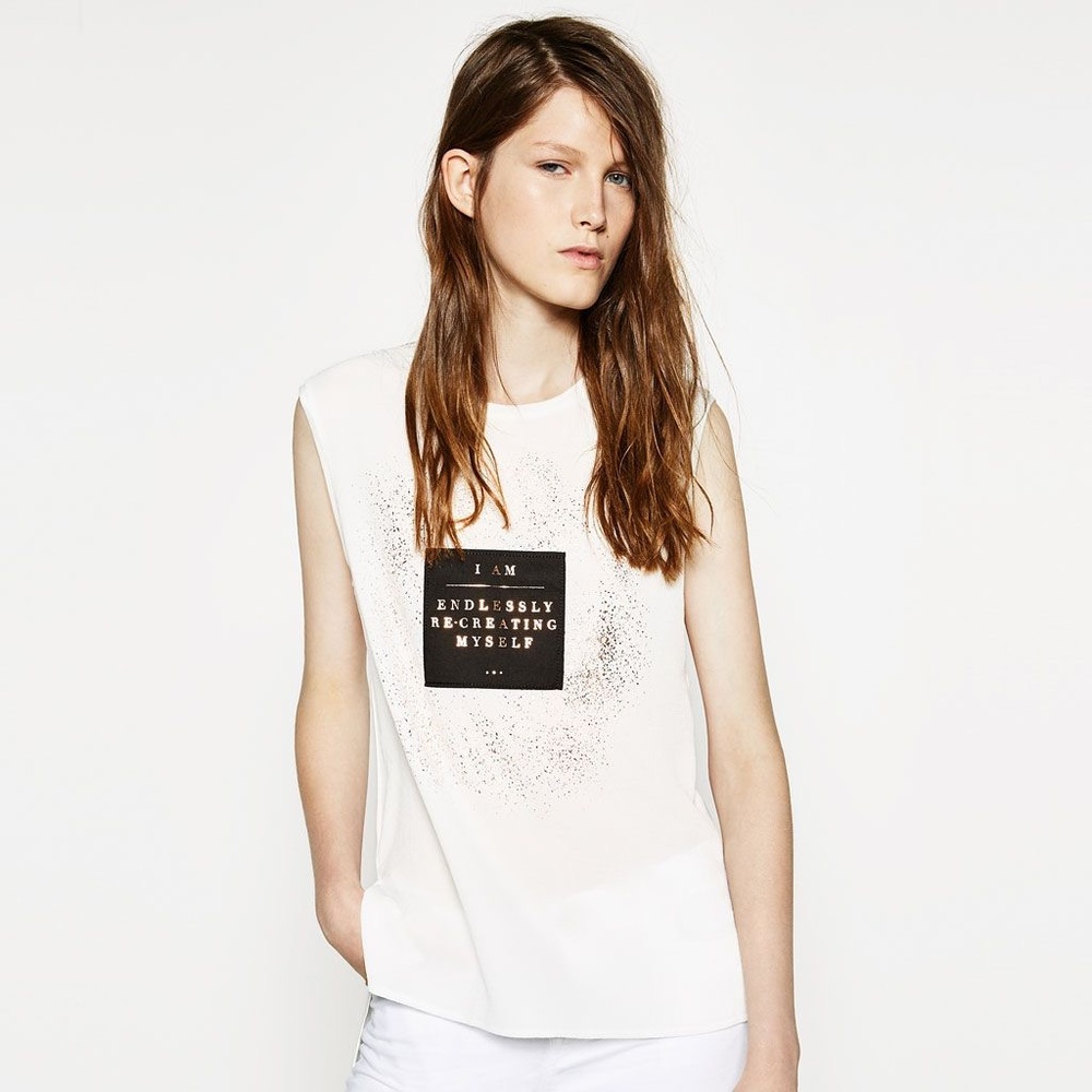 Zara WB Collection Graphic Top